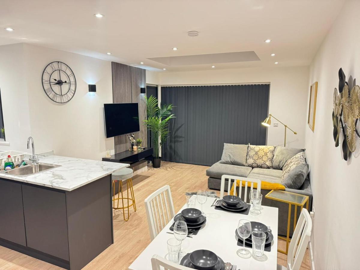 Stylish 4Bd - Coop Live - Etihad - Parking - Ev Villa Manchester Dış mekan fotoğraf