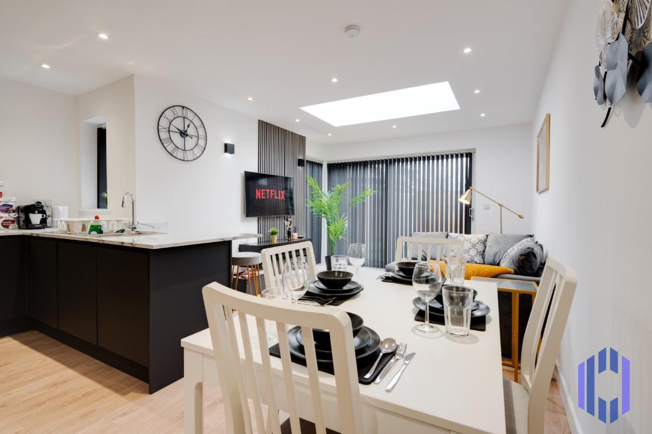 Stylish 4Bd - Coop Live - Etihad - Parking - Ev Villa Manchester Dış mekan fotoğraf